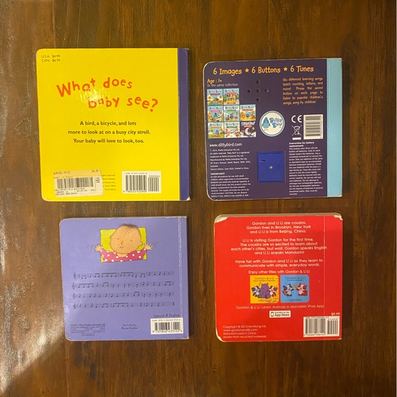 4 Children's Educational Board Books | Bilingual Learning | Counting | Vocab - Picture 2 of 14